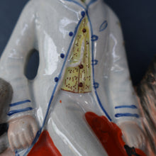 Load image into Gallery viewer, LARGE STAFFORDSHIRE Portrait of Edward VII; then the Prince of Wales on Horseback; 11 3/4 inches
