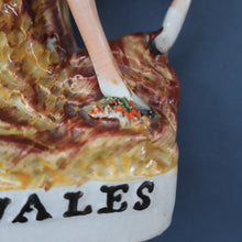 Load image into Gallery viewer, LARGE STAFFORDSHIRE Portrait of Edward VII; then the Prince of Wales on Horseback; 11 3/4 inches
