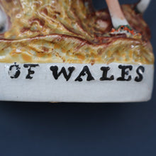 Load image into Gallery viewer, LARGE STAFFORDSHIRE Portrait of Edward VII; then the Prince of Wales on Horseback; 11 3/4 inches
