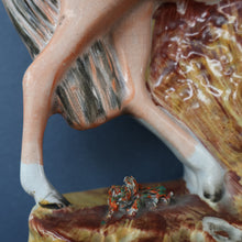 Load image into Gallery viewer, LARGE STAFFORDSHIRE Portrait of Edward VII; then the Prince of Wales on Horseback; 11 3/4 inches
