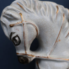 Load image into Gallery viewer, Rarer 1870s Historical Staffordshire Figurine: William I, King of Prussia on Horseback
