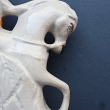 Load image into Gallery viewer, Rarer 1870s Historical Staffordshire Figurine: William I, King of Prussia on Horseback
