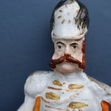 Load image into Gallery viewer, Rarer 1870s Historical Staffordshire Figurine: William I, King of Prussia on Horseback
