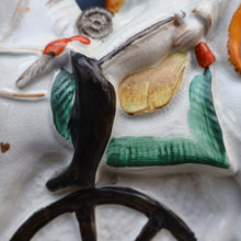 Load image into Gallery viewer, Rarer 1870s Historical Staffordshire Figurine: William I, King of Prussia on Horseback
