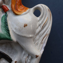 Load image into Gallery viewer, Rarer 1870s Historical Staffordshire Figurine: William I, King of Prussia on Horseback
