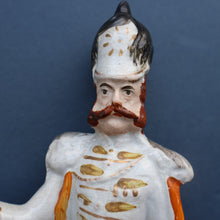 Load image into Gallery viewer, Rarer 1870s Historical Staffordshire Figurine: William I, King of Prussia on Horseback
