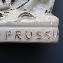 Load image into Gallery viewer, Rarer 1870s Historical Staffordshire Figurine: William I, King of Prussia on Horseback
