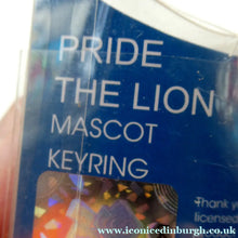 Load image into Gallery viewer, OLYMPICS SOUVENIR. London 2012 PAIR of Pride the Lion Mascot Keyrings. In Original Packaging
