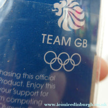 Load image into Gallery viewer, OLYMPICS SOUVENIR. London 2012 PAIR of Pride the Lion Mascot Keyrings. In Original Packaging
