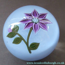 Load image into Gallery viewer, Scottish Paperweight Peter McDougall Pink Flower 2014
