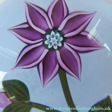 Load image into Gallery viewer, Scottish Paperweight Peter McDougall Pink Flower 2014
