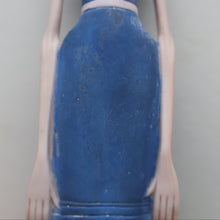 Load image into Gallery viewer, Very Rare Antique Bisque Porcelain SKINNY or Elongated  Figurine by Schafer &amp; Vater: BLACKPOOL MERMAID
