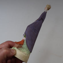 Load image into Gallery viewer, Very Rare Antique Bisque Porcelain SKINNY or Elongated  Figurine by Schafer &amp; Vater: THE LITTLE SHOE SHINER
