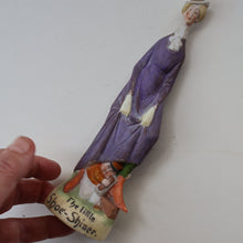 Load image into Gallery viewer, Very Rare Antique Bisque Porcelain SKINNY or Elongated  Figurine by Schafer &amp; Vater: THE LITTLE SHOE SHINER
