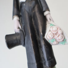 Load image into Gallery viewer, Rare Antique Bisque Porcelain SKINNY or Elongated  Figurine by Schafer &amp; Vater: ONE OF THE BOYS
