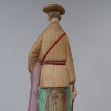 Load image into Gallery viewer, Very Rare Antique Bisque Porcelain SKINNY or Elongated  Figurine by Schafer &amp; Vater: THE GOLFER
