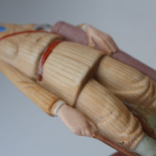 Load image into Gallery viewer, Very Rare Antique Bisque Porcelain SKINNY or Elongated  Figurine by Schafer &amp; Vater: THE GOLFER
