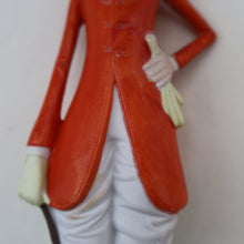 Load image into Gallery viewer, Very Rare Antique Bisque Porcelain SKINNY or Elongated  Figurine by Schafer &amp; Vater: FOX HUNTER
