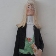 Load image into Gallery viewer, Rare Antique Bisque Porcelain SKINNY or Elongated  Figurine by Schafer &amp; Vater: THE VIOLINST
