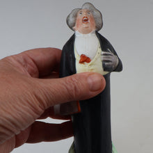 Load image into Gallery viewer, Rare Antique Bisque Porcelain SKINNY or Elongated  Figurine by Schafer &amp; Vater: THE TENOR (Opera Singer)
