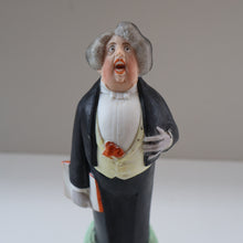 Load image into Gallery viewer, Rare Antique Bisque Porcelain SKINNY or Elongated  Figurine by Schafer &amp; Vater: THE TENOR (Opera Singer)
