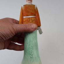 Load image into Gallery viewer, Very Rare Antique Bisque Porcelain SKINNY or Elongated  Figurine by Schafer &amp; Vater: MR MCNAB (Scotsman In Mini Kilt)
