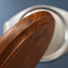 Load image into Gallery viewer, Vintage 1960s Bramah Teak and Stainless Steel Chopping Board
