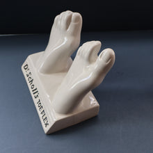 Load image into Gallery viewer, 1930s ROYAL DOULTON Ceramic Feet. Very Rare Dr Scholl’s Advertising Display. Very Quirky &amp; Sculptural
