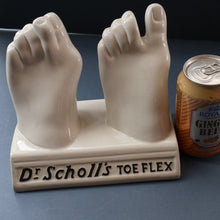 Load image into Gallery viewer, 1930s ROYAL DOULTON Ceramic Feet. Very Rare Dr Scholl’s Advertising Display. Very Quirky &amp; Sculptural
