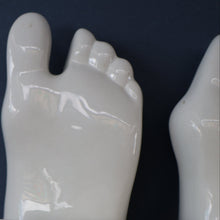 Load image into Gallery viewer, 1930s ROYAL DOULTON Ceramic Feet. Very Rare Dr Scholl’s Advertising Display. Very Quirky &amp; Sculptural
