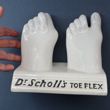 Load image into Gallery viewer, 1930s ROYAL DOULTON Ceramic Feet. Very Rare Dr Scholl’s Advertising Display. Very Quirky &amp; Sculptural
