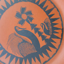 Load image into Gallery viewer, PAIR OF Vintage 1960s SCOTTIE WILSON Small Plates for ROYAL WORCESTER. Each 6 1/4 inches
