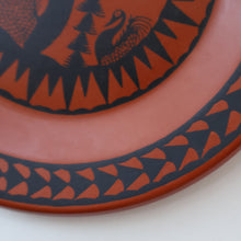 Load image into Gallery viewer, PAIR OF Vintage 1960s SCOTTIE WILSON Small Plates for ROYAL WORCESTER. Each 6 1/4 inches
