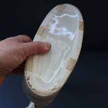 Load image into Gallery viewer, LARGE Antique Victorian STAFFORDSHIRE Figurine. Kilted Scotsman on Horseback. 14 1/2 inches height. Great Display Piece
