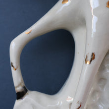 Load image into Gallery viewer, LARGE Antique Victorian STAFFORDSHIRE Figurine. Kilted Scotsman on Horseback. 14 1/2 inches height. Great Display Piece
