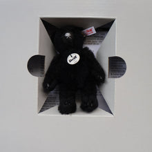 Load image into Gallery viewer, BOXED Collectable Miniature Steiff Club Membership Gift 2009. Black Alpaca Bear (420962)
