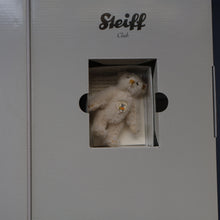 Load image into Gallery viewer, BOXED Collectable Miniature Steiff Club Membership Gift 2008. White Alpaca Bear with Certificate (420832)
