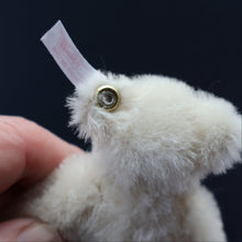 Load image into Gallery viewer, BOXED Collectable Miniature Steiff Club Membership Gift 2008. White Alpaca Bear with Certificate (420832)
