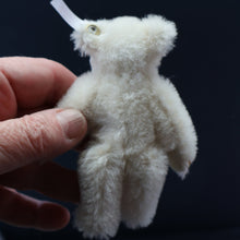 Load image into Gallery viewer, BOXED Collectable Miniature Steiff Club Membership Gift 2008. White Alpaca Bear with Certificate (420832)
