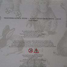 Load image into Gallery viewer, BOXED Collectable Miniature Steiff Club Membership Gift 2008. White Alpaca Bear with Certificate (420832)
