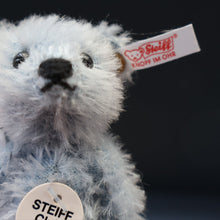 Load image into Gallery viewer, BOXED Collectable Miniature Steiff Club Membership Gift 2004. Pale Blue Bear with Certifcate
