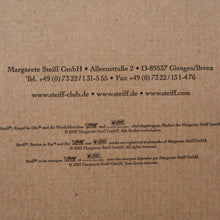 Load image into Gallery viewer, BOXED Collectable Miniature Steiff Club Membership Gift 2004. Pale Blue Bear with Certifcate
