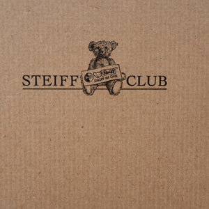 BOXED Collectable Miniature Steiff Club Membership Gift 2004. Pale Blue Bear with Certifcate