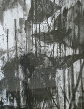 Load image into Gallery viewer, SCOTTISH ART. Huge 1980s Piranesi Inspired Etching Carceri Construction Site by Jo Ganter, RSA

