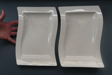 Load image into Gallery viewer, Villeroy and Boch &quot;New Wave&quot; Large Oblong Dinner Plates
