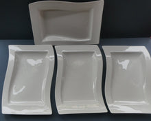 Load image into Gallery viewer, Villeroy and Boch &quot;New Wave&quot; Large Oblong Dinner Plates
