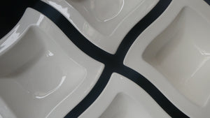 FOUR Villeroy and Boch "New Wave" Soup / Cereal Bowls