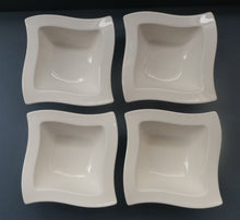 Load image into Gallery viewer, FOUR Villeroy and Boch &quot;New Wave&quot; Soup / Cereal Bowls
