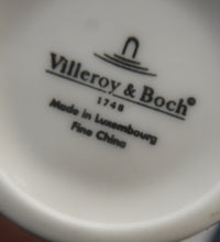 Load image into Gallery viewer, FOUR Villeroy and Boch &quot;New Wave&quot; Espresso Cups and Saucers
