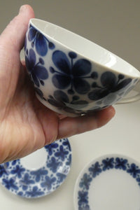 1950s Rorstrand Marianne Westman Mon Amie Cup, Saucer and Side Plate